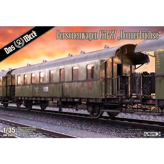 DAS WERK 35033 1/35 Personenwagen Cid-27 Donnerbuchse 1935/1942/1957