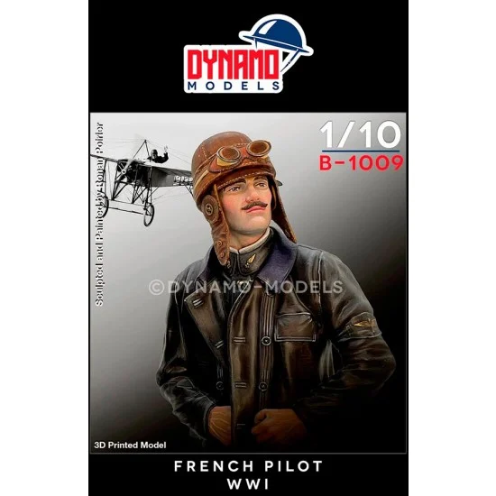 Dynamo 1009 1/10 Bust - WWI French Airplane Pilot
