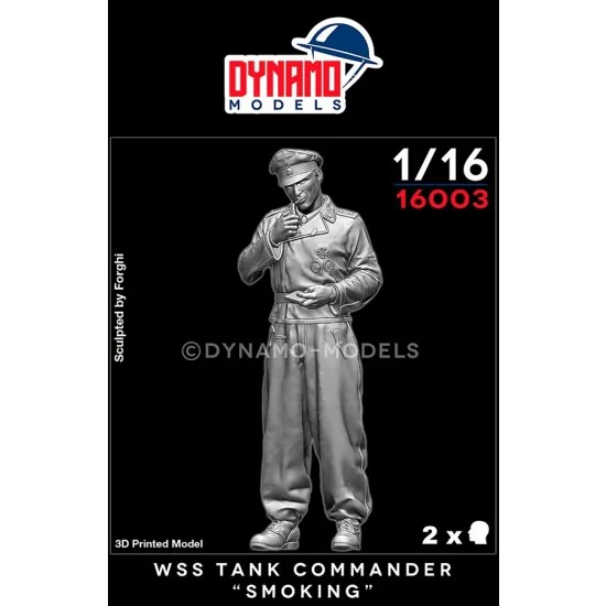 Dynamo 16003 1/16 WSS Tank Commander Smoking Break - Model Figures