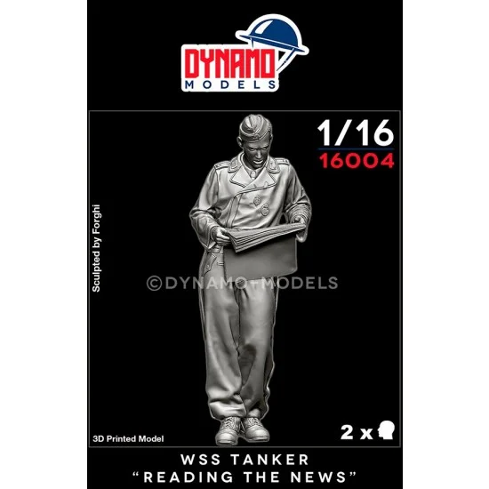 Dynamo 16004 1/16 WSS Tanker Reading the News - Model Figures
