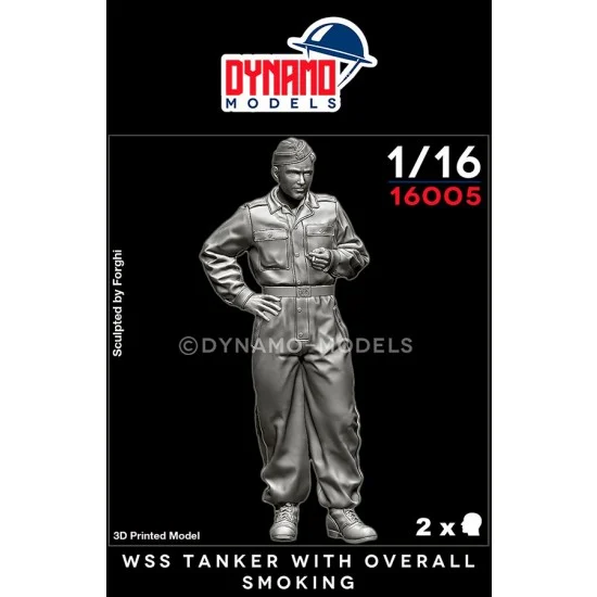 Dynamo 16005 1/16 WSS Tanker with Overall Smoking Break - Model Figures