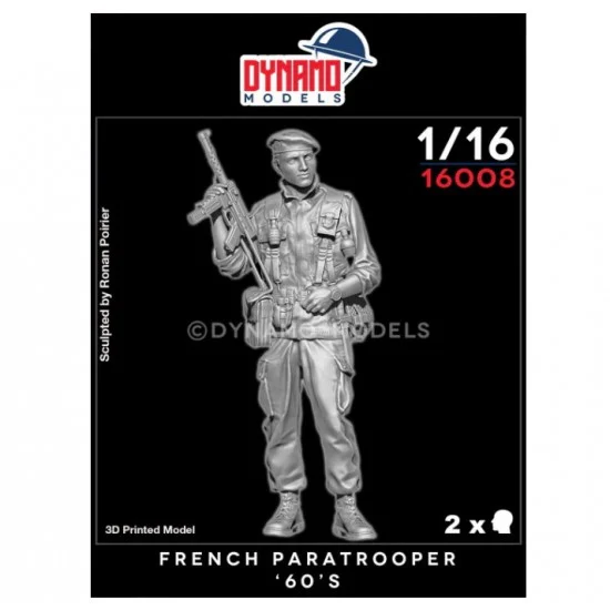 Dynamo 16008 1/16 French Paratrooper '60s - Model Figures
