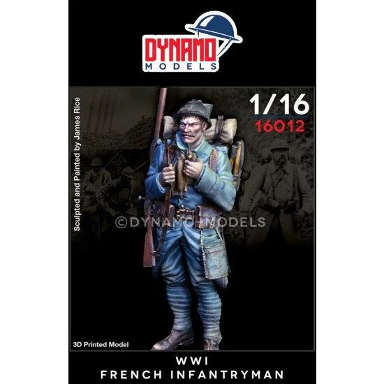 Dynamo 16012 1/16 WWI French Infantryman - Model Figures
