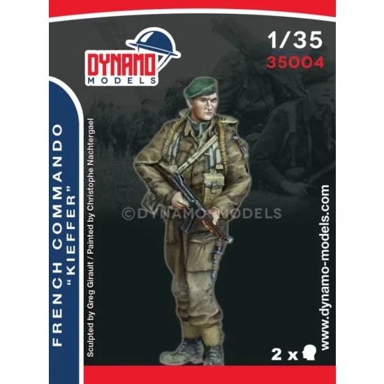 Dynamo 35004 1/35 French Commando Kieffer - Model Figures
