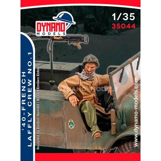 Dynamo 35044 1/35 French 1940 Laffly Driver - Model Figures