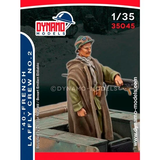 Dynamo 35045 1/35 French 1940 Laffly Crew Vol.1 - Model Figures