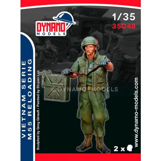 Dynamo 35048 1/35 Vietnam - Reloading the M55 incl Ammo Boxes
