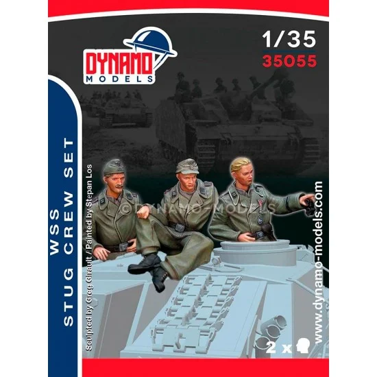 Dynamo 35055 1/35 WSS - Stug Cew Set (3 figures)