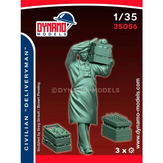 Dynamo 35056 1/35 Civilian - Deliveryman