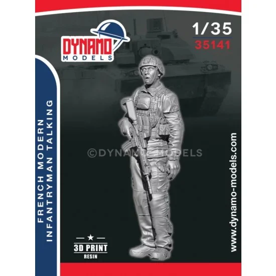 Dynamo 35141 1/35 French Modern Infantryman Talking - Model Figures