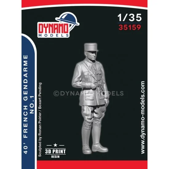 Dynamo 35159 1/35 1940 French Gendarme No.1 - Model Figures