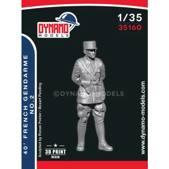 Dynamo 35160 1/35 1940 French Gendarme No.2 - Model Figures