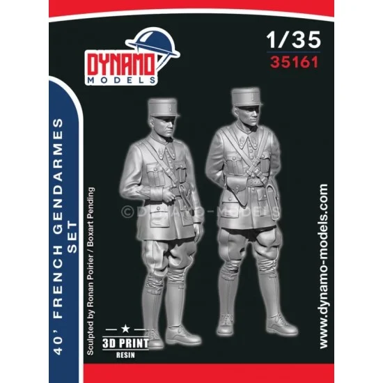 Dynamo 35161 1/35 1940 French Gendarmes Set - Model Figures