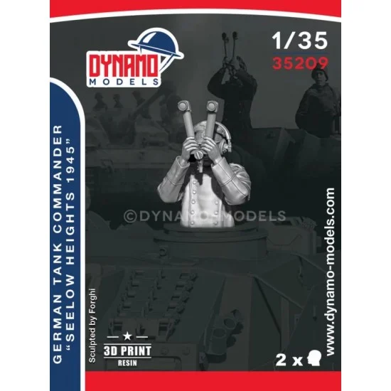 Dynamo 35209 1/35 German Tank Commander Seelowe Heights 1945 - Model Figures