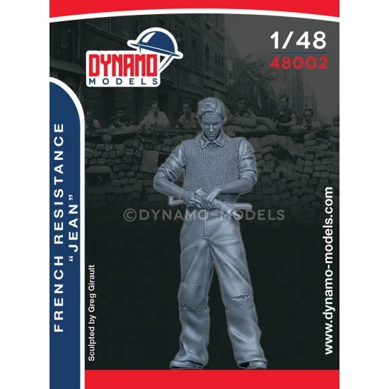 Dynamo 48002 1/48 French Resistance Ver.2 Fighter Jean - Model Figures