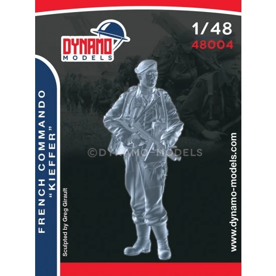 Dynamo 48004 1/48 French Commando Kieffer - Model Figures