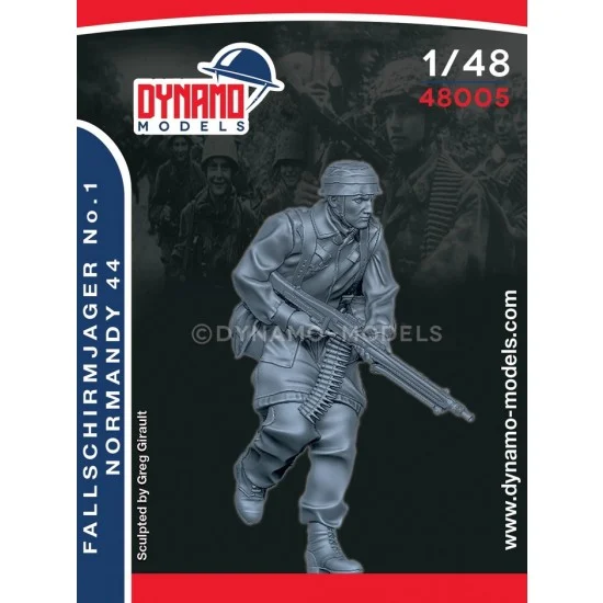 Dynamo 48005 1/48 Fallschirmjager Ver.1, Normandy 1944 - Model Figures