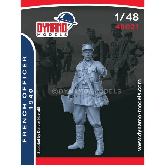 Dynamo 48021 1/48 French Officer 1940 - Model Figures