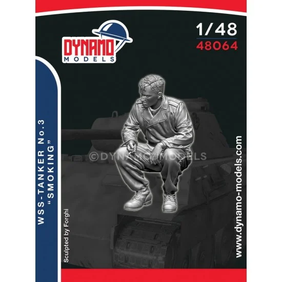 Dynamo 48064 1/48 Panther Crew Ver.3 ''Smoking'' - Model Figures