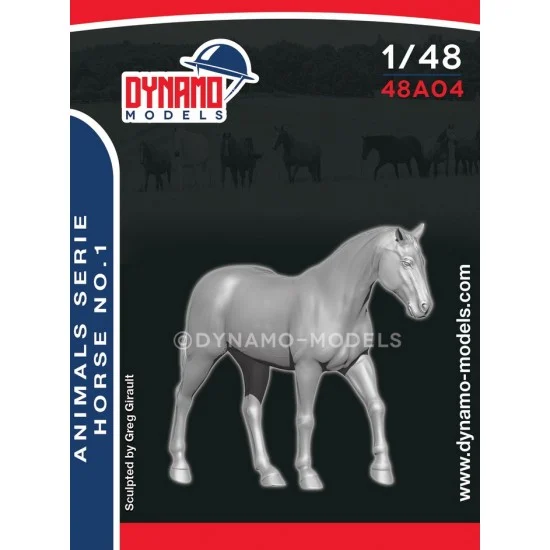 Dynamo 48A04 1/48 Horse Ver.1 - Scenics & Diorama