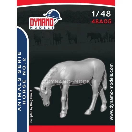 Dynamo 48A05 1/48 Horse Ver.2 - Scenics & Diorama
