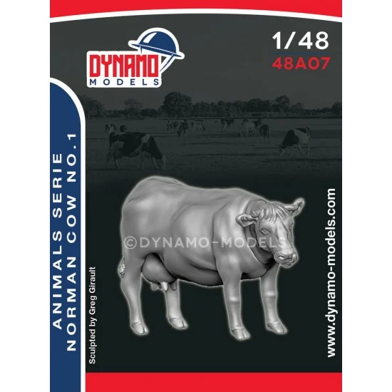 Dynamo 48A07 1/48 Norman Cow Ver.1 - Scenics & Diorama