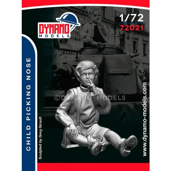 Dynamo 72021 1/72 Little Boy Picking Nose - Model Figures