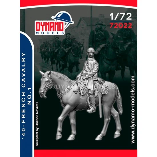 Dynamo 72022 1/72 French 1940 Cavalry Vol.1 - Model Figures