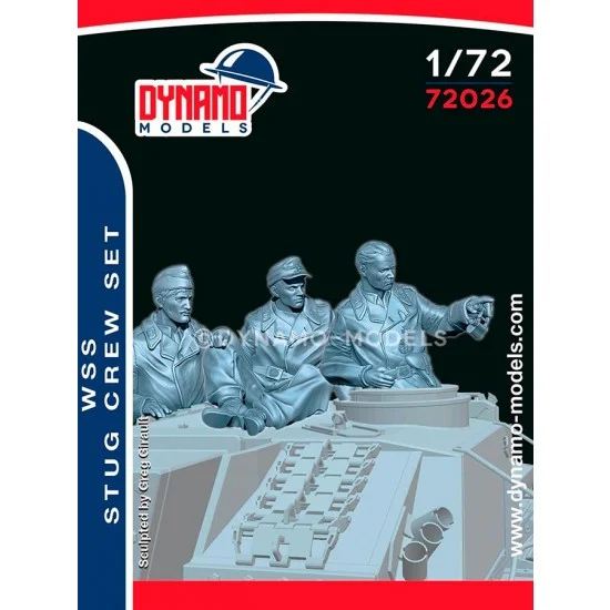 Dynamo 72026 1/72 WSS Stug Cew Set (3 figures) - Model Figures