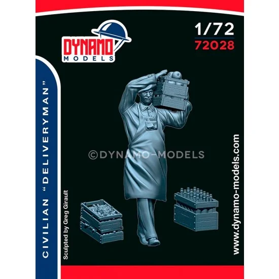 Dynamo 72028 1/72 Civilian - Deliveryman
