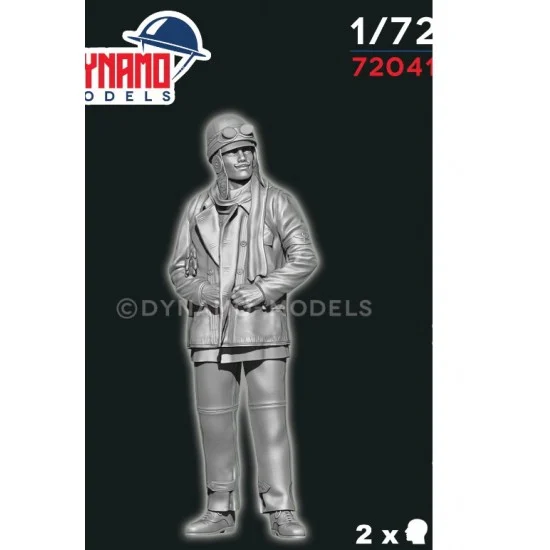Dynamo 72041 1/72 WWI French Airplane Pilot - Model Figures
