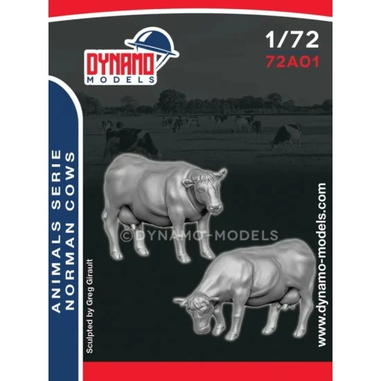 Dynamo 72A01 1/72 Animal Serie - Norman Cows