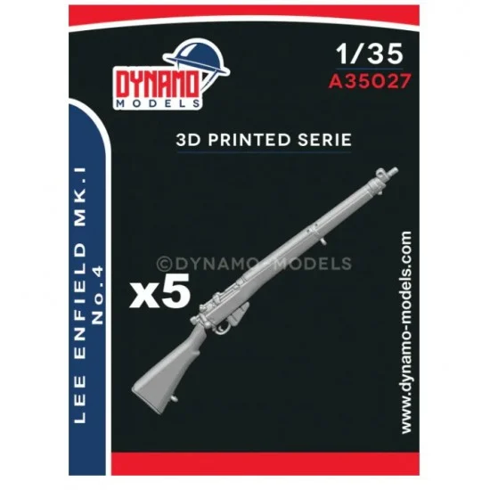 Dynamo A35027 1/35 British Lee Enfield Mk.1 No.4 (5pcs) - Model Figures
