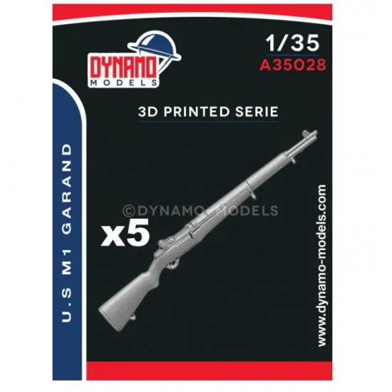 Dynamo A35028 1/35 US M1 Garand Rifle - Model Figures
