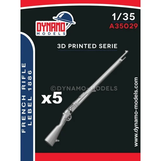 Dynamo A35029 1/35 French Weapon Lebel 1886 (5 guns) - Model Figures