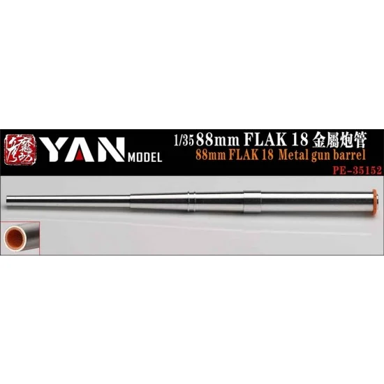 Yan Model PE35152 1/35 88mm Flak 18 Metal Barrel - Military Vehicles & Tanks