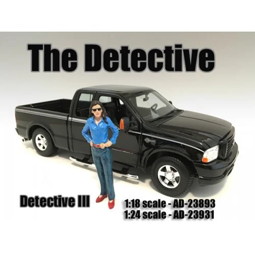 "The Detective #3" Figure For 1:18 Scale Models by American Diorama - Accessories