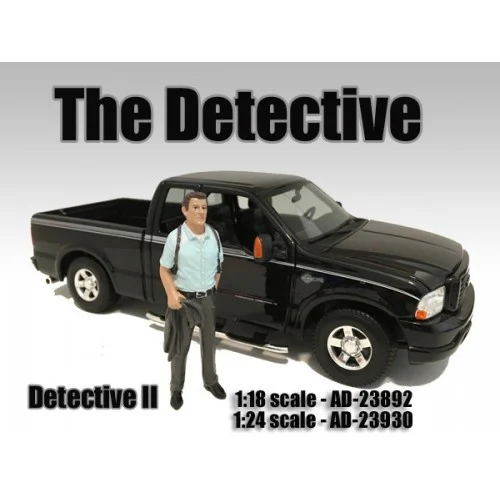 "The Detective #2" Figure For 1:24 Scale Models by American Diorama - Accessories