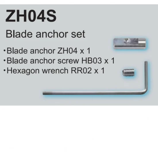 Echo Tech ZH04S Blade Anchor Set - Hobby Tools & Supplies