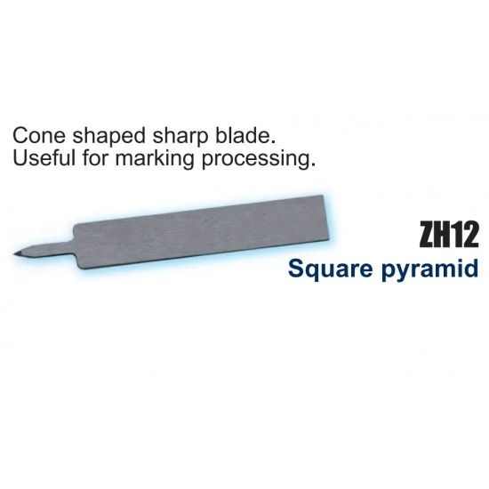 Echo Tech ZH12 Square Pyramid Cone Shaped Sharp Blade for Ultrasonic Cutter ZO-91/ZO-41/ZO-40