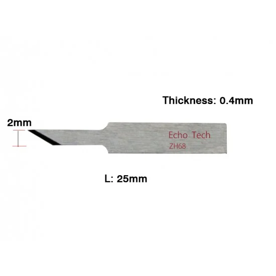 Echo Tech ZH68 Small Cutting Blade 30 degrees (1pc) for Ultrasonic Cutter ZO-91/ZO-41/ZO-40