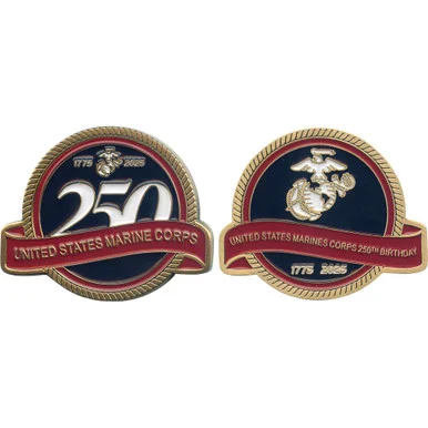 America's Marines 250th Challenge Coin Eagle Crest (2300)