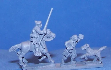 PIG200057 - SCOTS ENSIGN, PREACHER, DOG