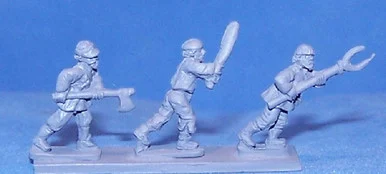 PIG200050 - ARMED PEASANTS CLUBMEN