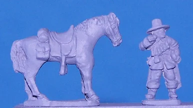 PIG200006 - EMPTY HORSES (6) PLUS HOLDERS (2)
