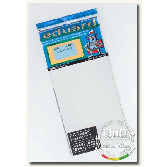 Eduard 00004 Panel Scribing Template for Covers & Hinges - Hobby Tools & Supplies