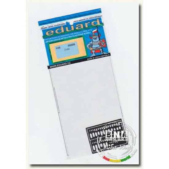Eduard 00006 Panel Scribing Template - Ovals