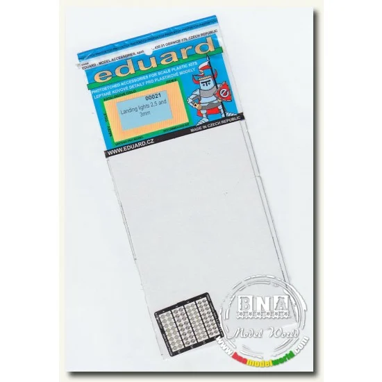 Eduard 00021 Landing Lights 2.5 and 3mm - Model Planes