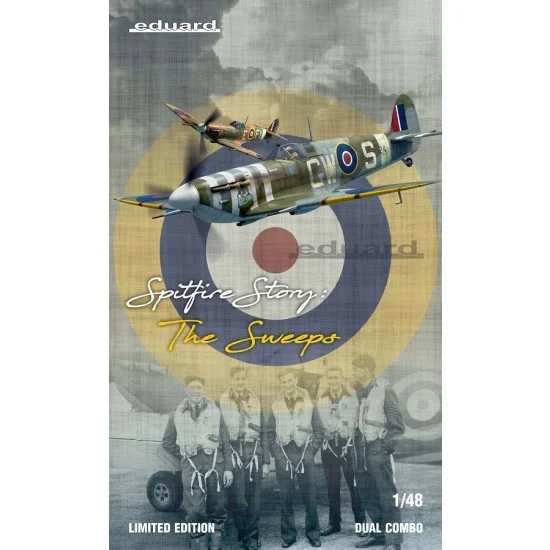 Eduard 11153 1/48 Spitfire Story: The Sweeps / Spitfire Mk.Va & Mk.Vb [Limited Edition] - Model Planes