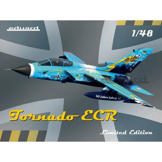 Eduard 11154 1/48 European Panavia Tornado ECR Twin Engine Combat Aircraft [Limited Edition] - Model Planes